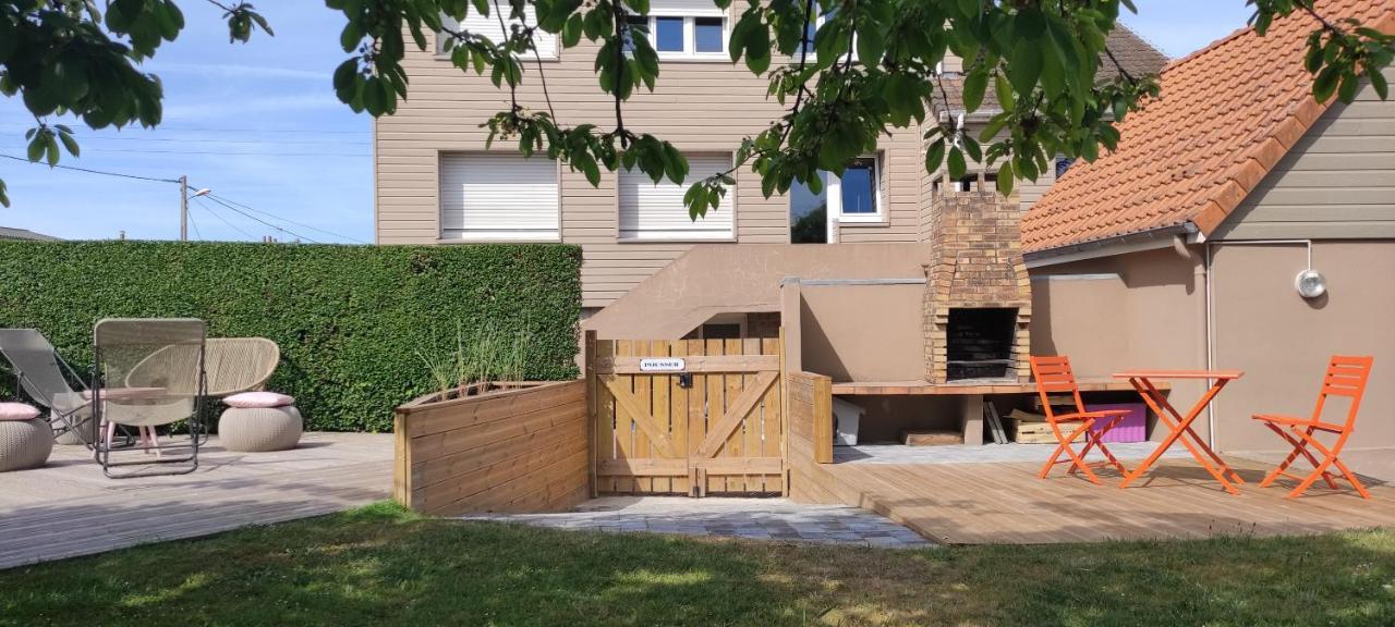 Berck Maison De Vacances Avec Terrasse Et Jardin, Kültér fotó