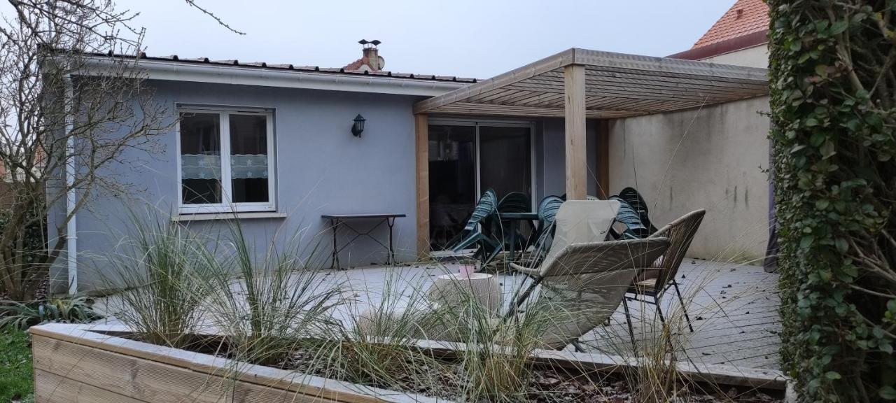 Berck Maison De Vacances Avec Terrasse Et Jardin, Kültér fotó